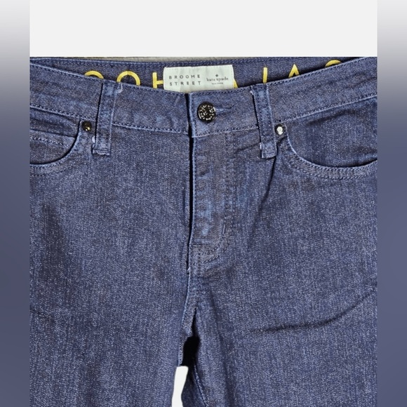 Kate Spade Brooke Street Straight Leg Dark Wash Denim Jeans - Picture 8 of 8